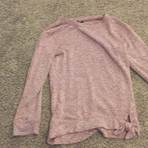 Light purple long sleeve tee